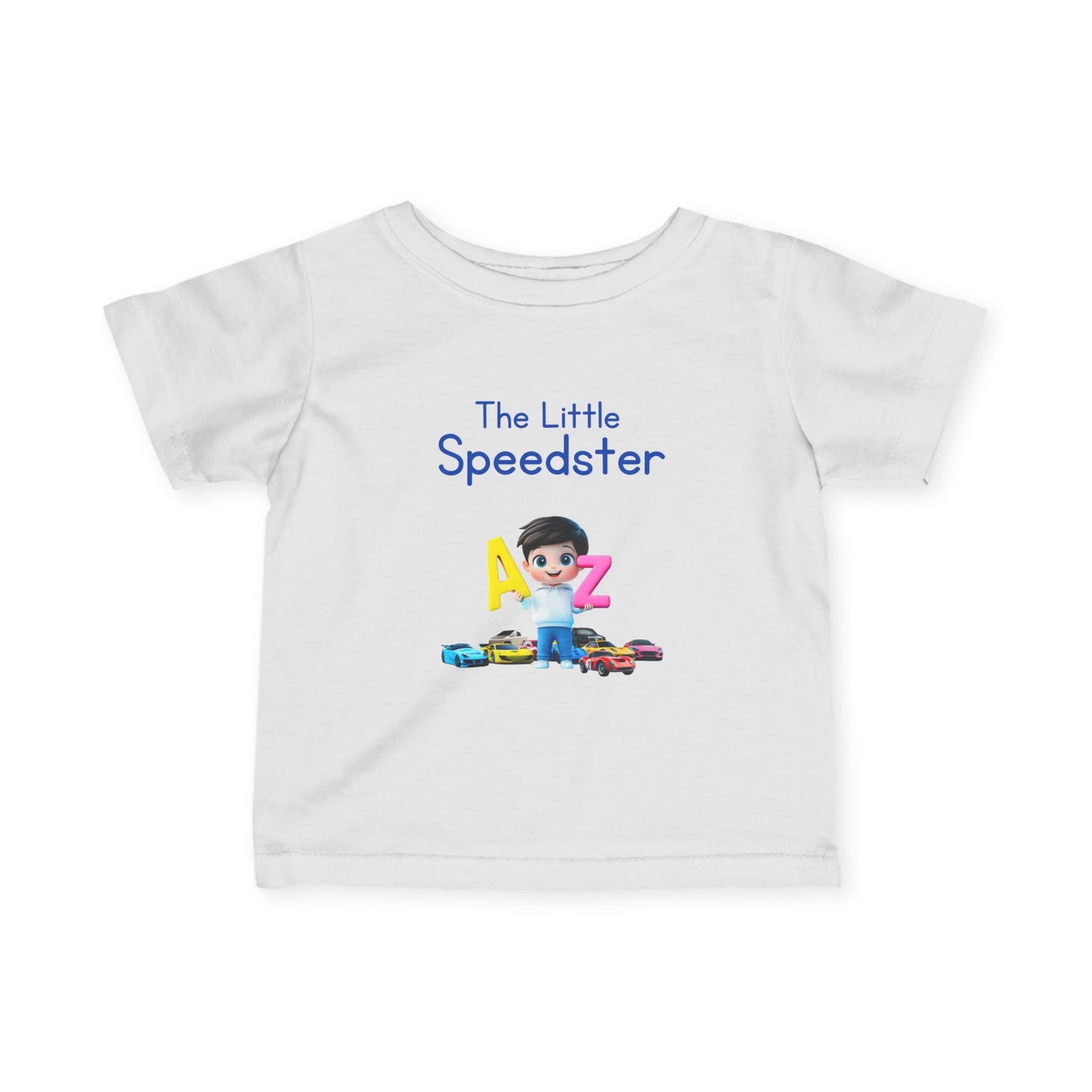 Little Speedster's | Cute Infant Fine Jersey Tee - Baby Gift, Toddler Outfit, Kids Apparel