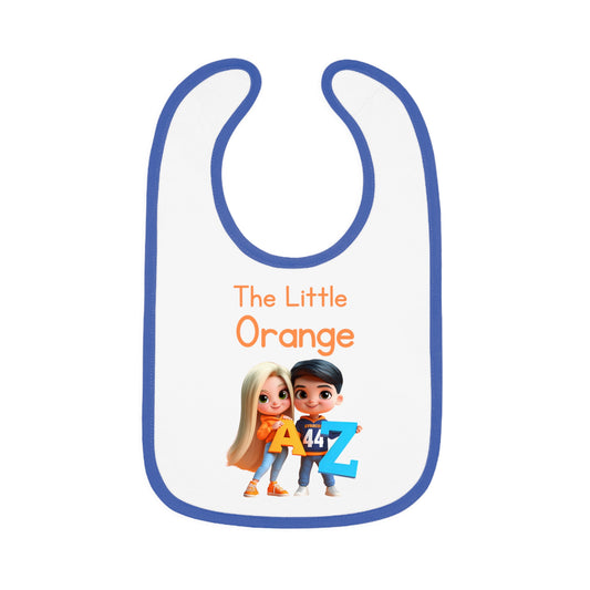 Little Orange | Baby Bib - Cute Baby Gift, Baby Shower, Newborn Accessories, First Birthday, Feeding Essentials