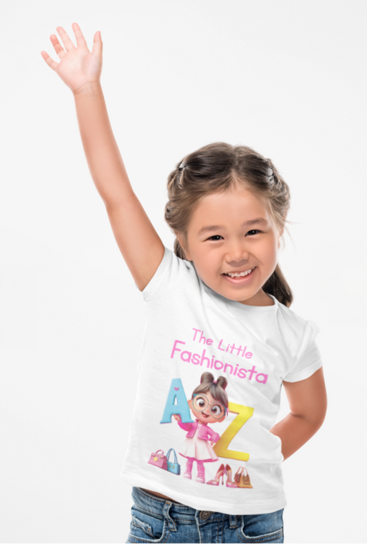 Little Fashionista's | Cute Infant Fine Jersey Tee - Baby Gift, Toddler Outfit, Kids Apparel