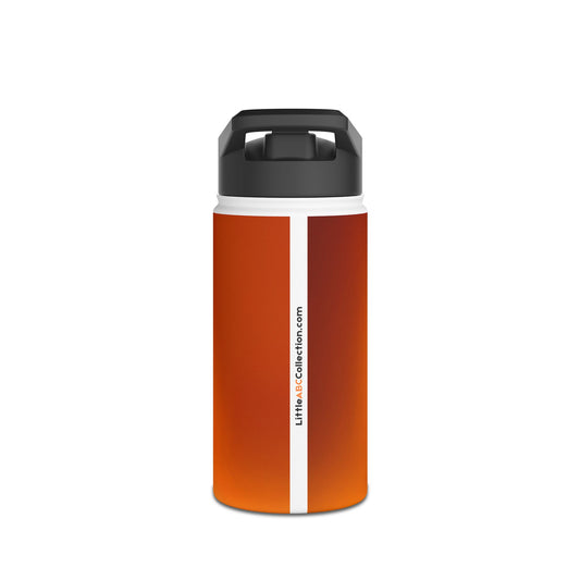 Little Orange Alphabet | Stainless Steel Water Bottle, Hydration Bottle, Kids Water Bottle, Eco-Friendly