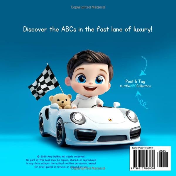 The Little Speedster's Alphabet | Hardcover