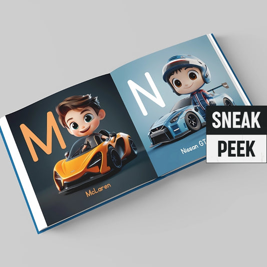 The Little Speedster's Alphabet | Hardcover