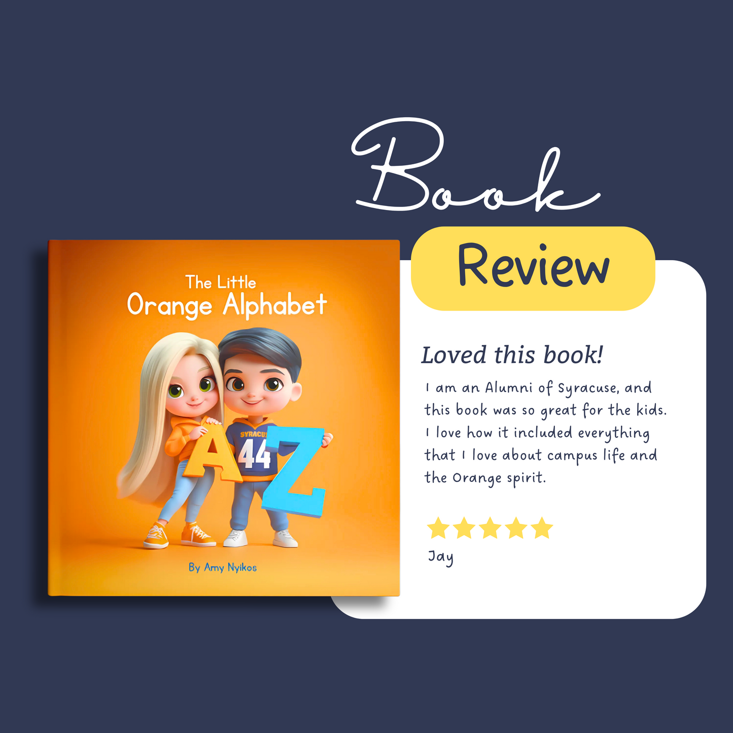 The Little Orange Alphabet | Hardcover